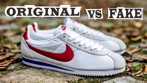 original nike cortez vs fake|nike cortez lace tips.